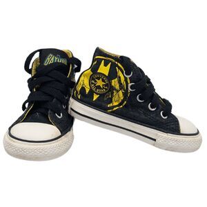 Converse Batman Chuck Taylor High Tops Size Toddler 5